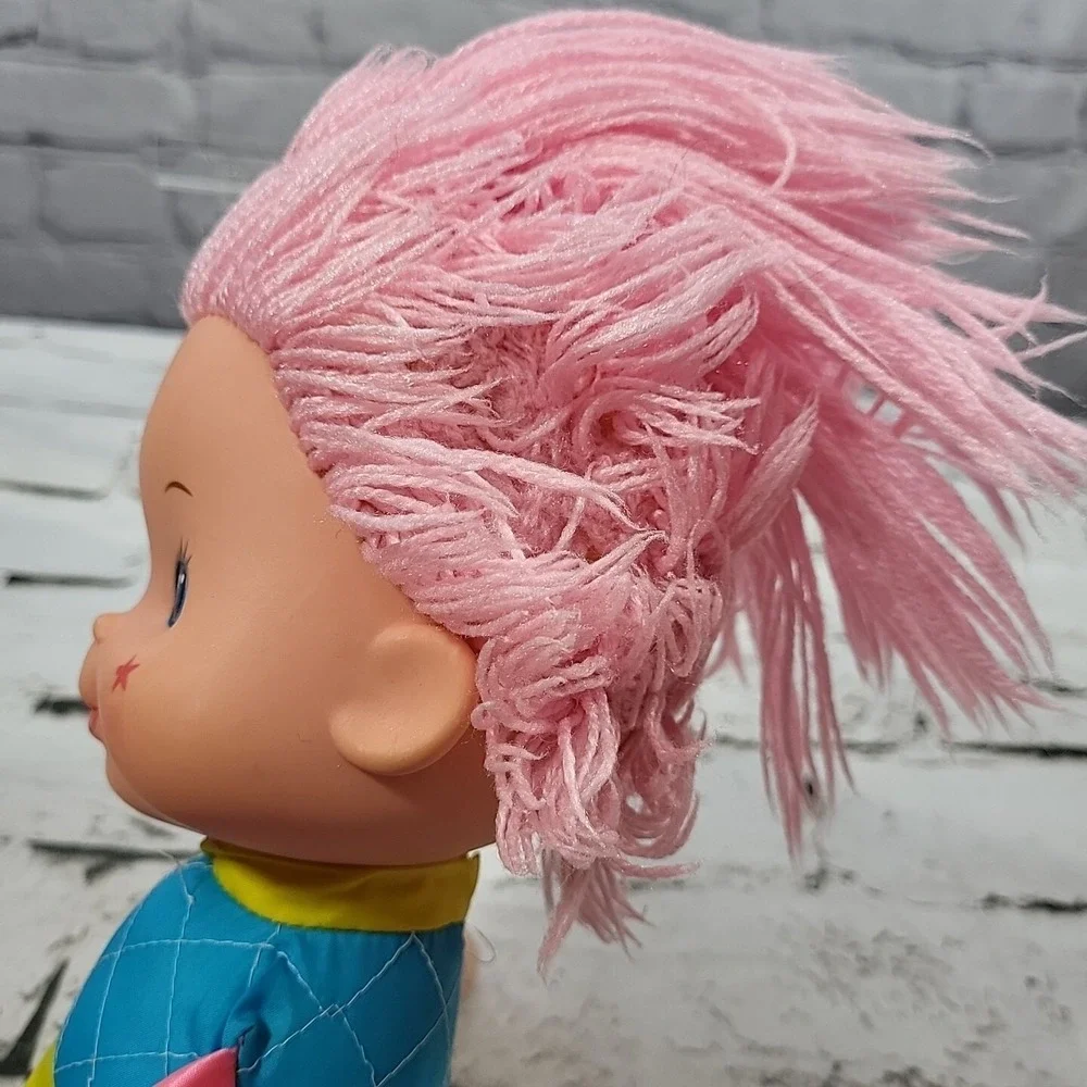 Vintage 80s Rainbow‎ Brite Tickled Pink Doll Hallmark 1983 Flaw